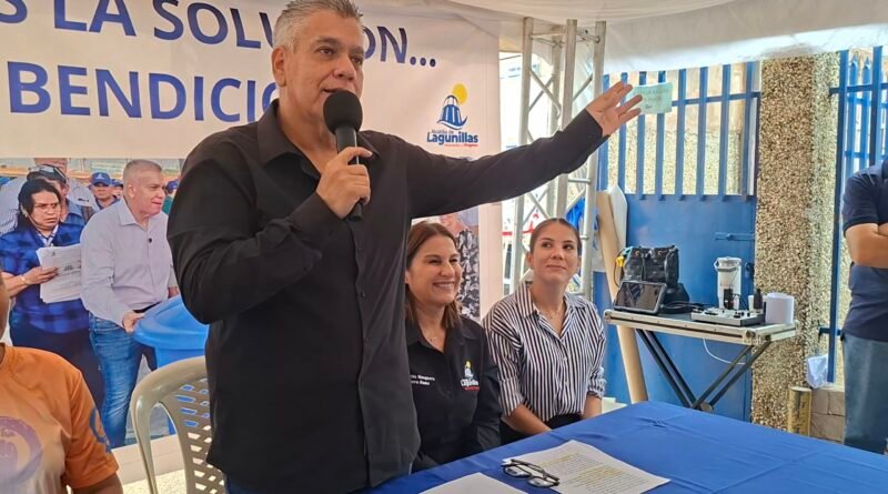 José Mosquera fortalece gestión social en Lagunillas con entrega de tanques y atención ciudadana