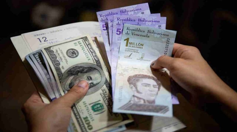 El dólar oficial rompe récord en Venezuela y supera los 600 bolívares