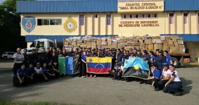 Alcaldía de Lagunillas movilizó 100 toneladas de ayuda humanitaria para damnificados de La Guaira
