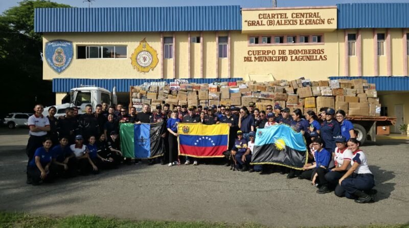 Alcaldía de Lagunillas movilizó 100 toneladas de ayuda humanitaria para damnificados de La Guaira